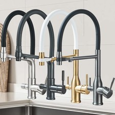 Rubinetto cucina 3 vie acqua
