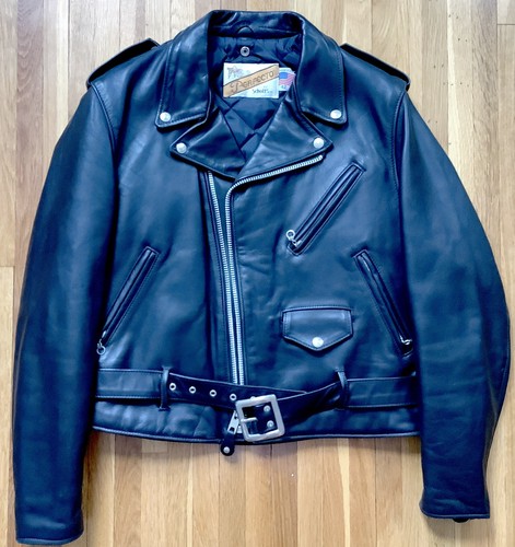 Giacca pelle schott perfecto - pelle,