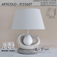 Lampada tavolo vetro - tavolo, tre