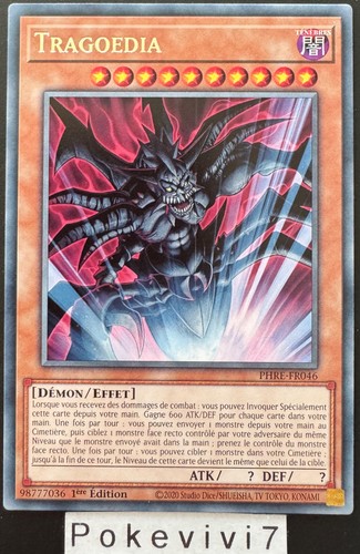 Carte tragoedia - yu-gi-oh!,