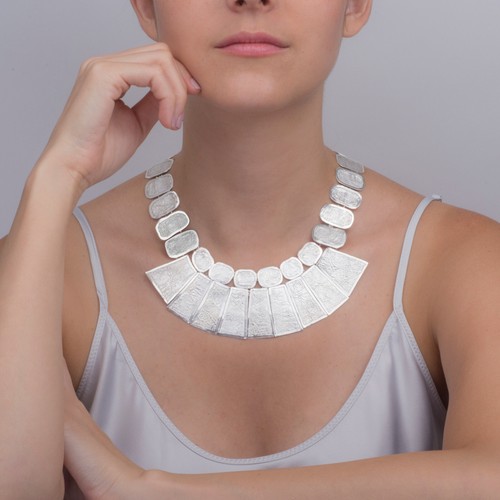 Collana dichiarazione argento