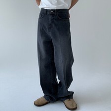 Pantaloni Jeans In Denim Uomo