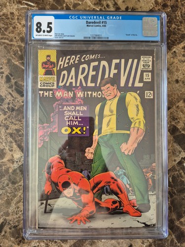 Daredevil cgc 5 vf nm - daredevil, 8.5