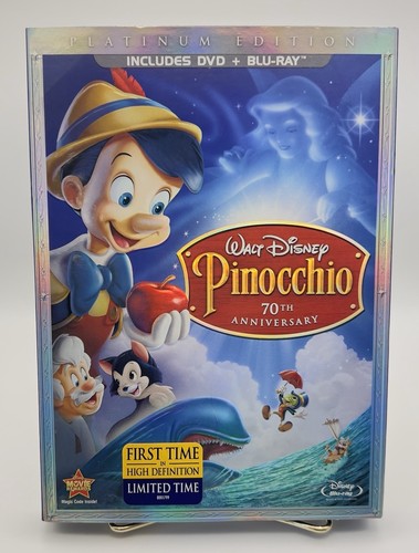 Walt disney pinocchio - disney, blu-ray