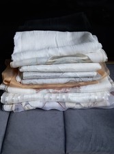 Lotto 9 Scampoli Di Tessuto Ideali Per Tende