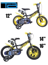 Bici BATMAN 12"-14"-16", Dino
