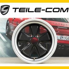 ORIG. Porsche 911 G modello Fuchs cerchio/cerchio 7J 15 ET23,3 stella cerchio NERO