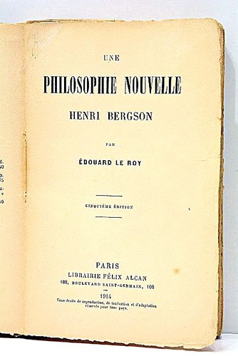 Une philosophie nouvelle henri - nouvelle,