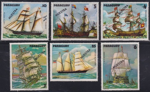 Paraguay x003 mnh set - paraguay, #x003