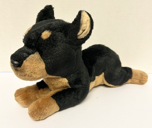 Peluche demdaco doberman - peluche,