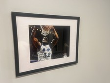 Shaq Signed Framed 8x10 Photo