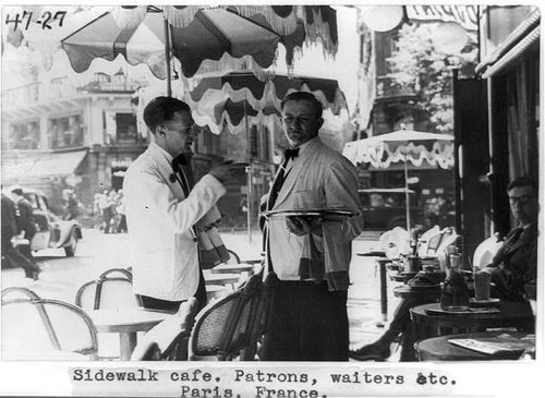 Caffè sul marciapiede