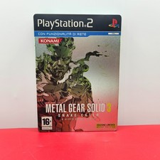 Metal Gear Solid 3 Snake Eater Limited Edition - Sony Playstation 2 Ps2 Italiano
