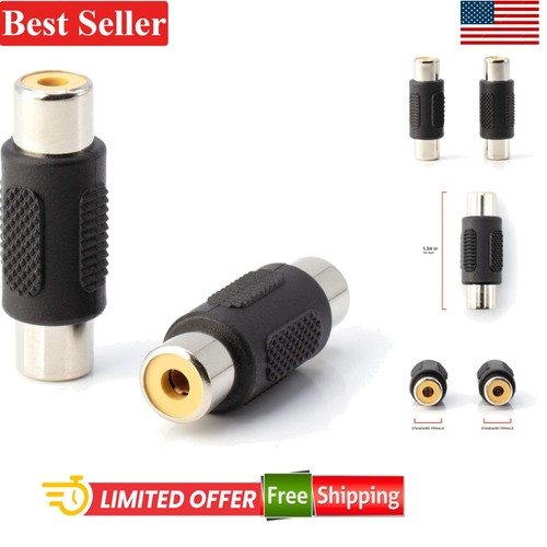 High grade female rca couplers - female,