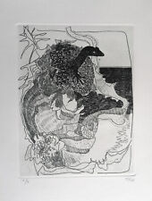 TOGO Enzo Migneco - Acquaforte firmata e numerata IX/X