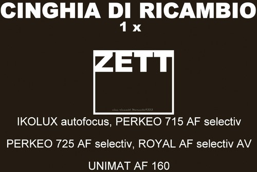 Cinghia ricambio motore - di,