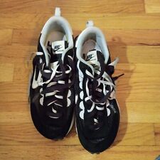 Nike Sacai X Vapor Waffle Nero Bianco Uomo Taglia 9 CV1363-001