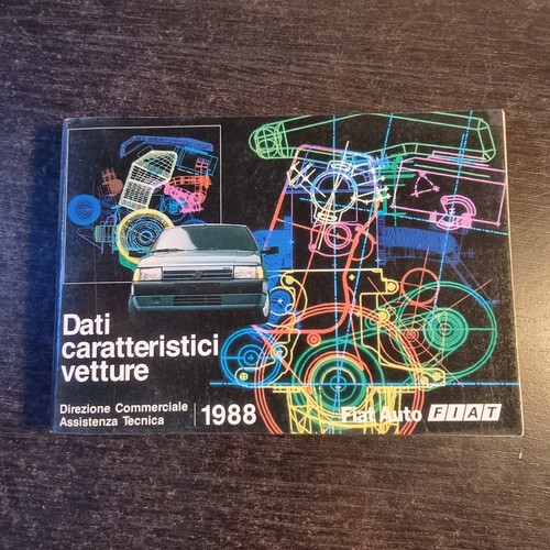 Manuale dati caratteristici - manuale,