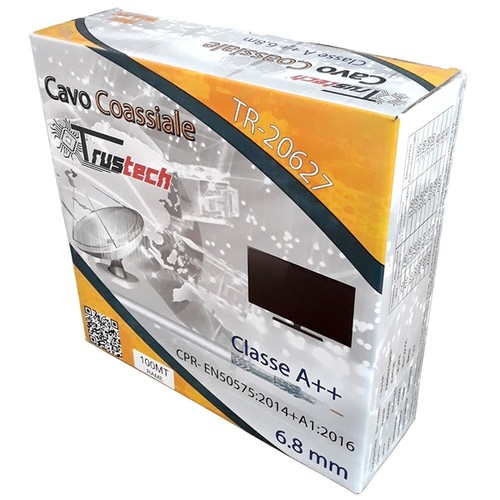 Cavo coassiale 75ohm 80mm - 75ohm-6,80mm,