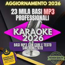 24.000 Basi KARAOKE MP3 CON