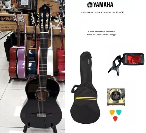 Yamaha c40ii black - yamaha,
