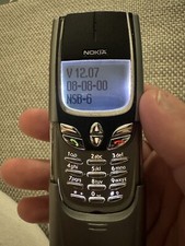 Nokia 8890 - Excellent Condition- Titanium- Beautiful Classic -Vintage Retro
