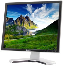 DELL UltraSharp LCD 19" Monitor schermo display PC computer fisso lotto stock 