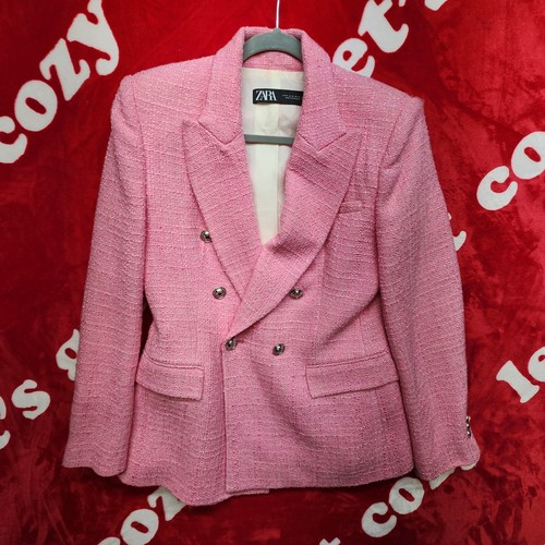 Blazer zara rosa - blazer,