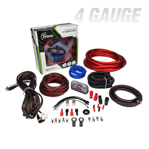 Timpano ampkit4 rosso gauge - 4,