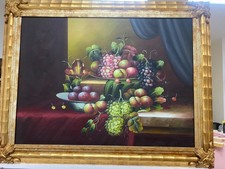 Quadro grande olio tela - olio,