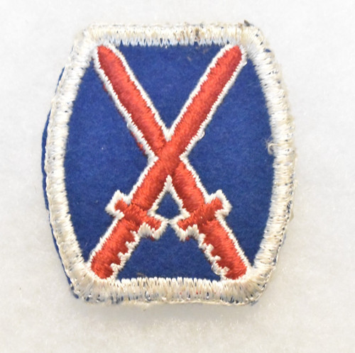 Ww2 army divisione - us, 10°