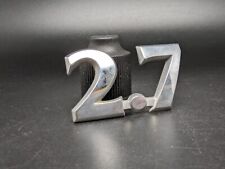 JAGUAR 2.7 LOGO SIGLA EMBLEMA FREGIO STEMMA SCRITTA TARGHETTA BADGE TARGA NOME