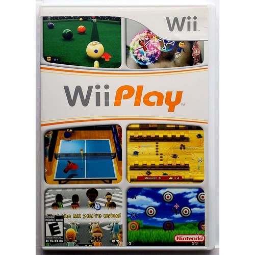 Wii play nintendo pristine - wii,