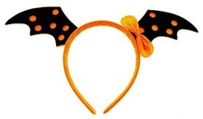 Cerchietto Ali Pipistrello Super eroe Accessori Copricapo Costume I.5190