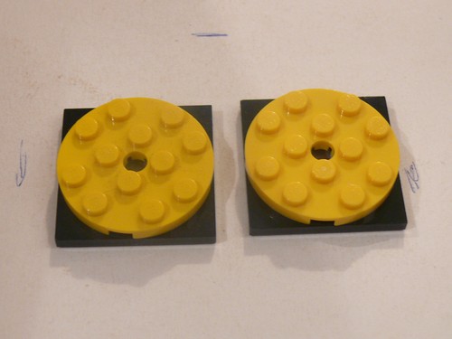 Lego tourniquets jaunes - 2,