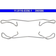 Molla, pinza freno ATE 11.8116-0356.1 per CITROEN FIAT FORD HONDA OPEL PEUGEOT