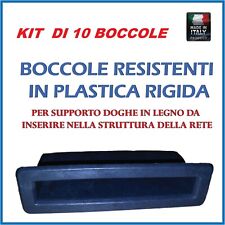 KIT 10 SUPPORTO,BOCCOLA RICAMBIO PER DOGA ,DOGHE IN LEGNO DI FAGGIO PER RETI