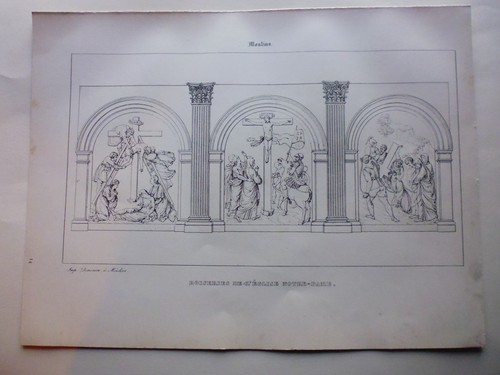 Gravure 1934 bourbonnais - 1934:,