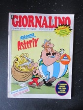 GIORNALINO 27 1983 ASTERIX PICCOLO DENTE POSTER MIGUEL BOSE + FIGURINE [L5]