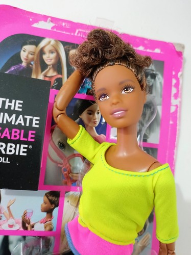 Barbie made move yellow top - barbie, to