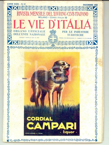 1923 vie italia tci la - 1923, d'italia