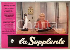1975 Carmen VILLANI "La supplente" - Fotobusta - EROTICO 65x45 cm