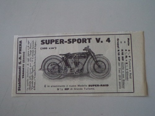 Advertising pubblicità 1923 - advertising,