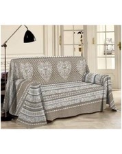 Telo arredo tutto fare Tirolese copriletto copridivano cotone gran foular Italy