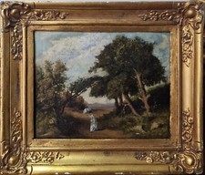 Calderini Marco (1850 1941) olio su compensato