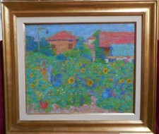 QUADRO DIPINTO OLIO Paesaggio