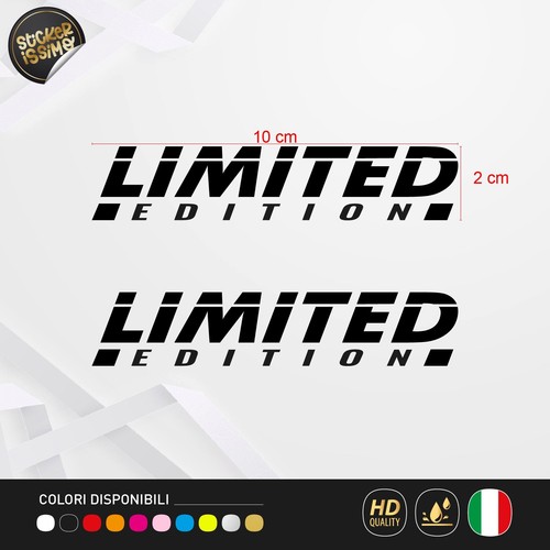 Kit adesivi limited edition - adesivi,