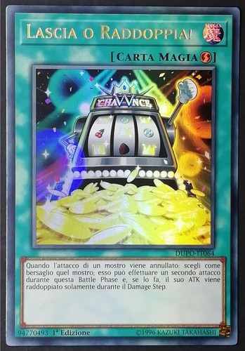 Lascia raddoppia ultra rara - o,