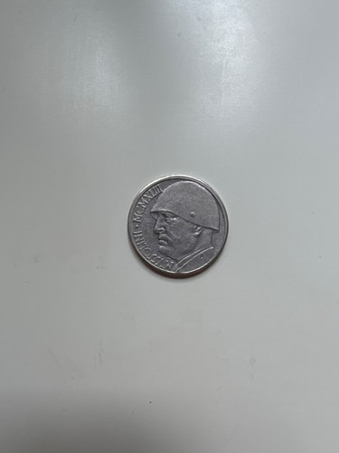 Moneta lire 1943 - 20, benito