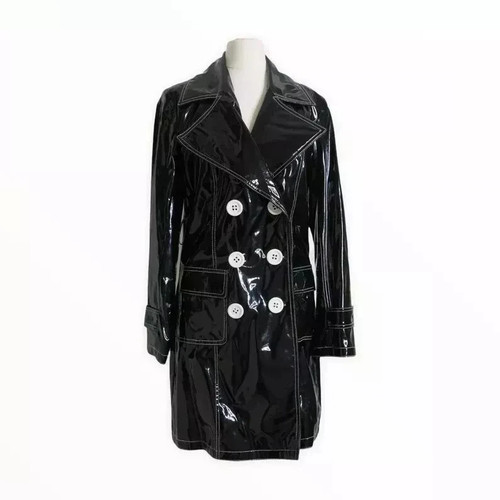 Cappotto donna trench vinile